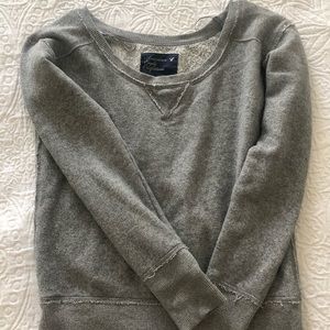 Grey American Eagle sweater